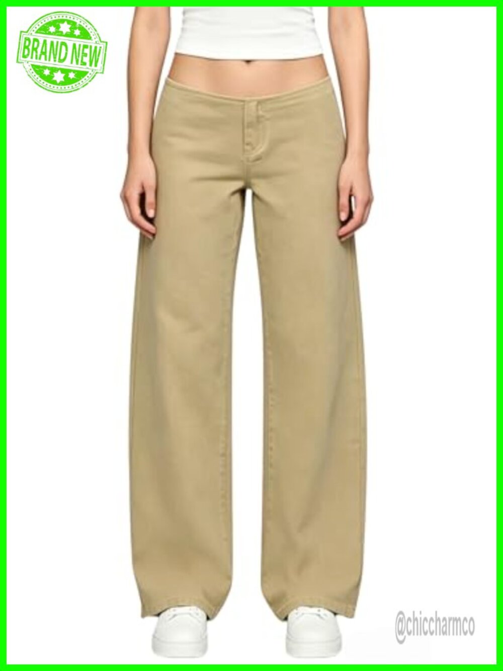 Low Rise Wide Leg Baggy Jeans Adjustable Drawstring Waist Denim Pants Y2K